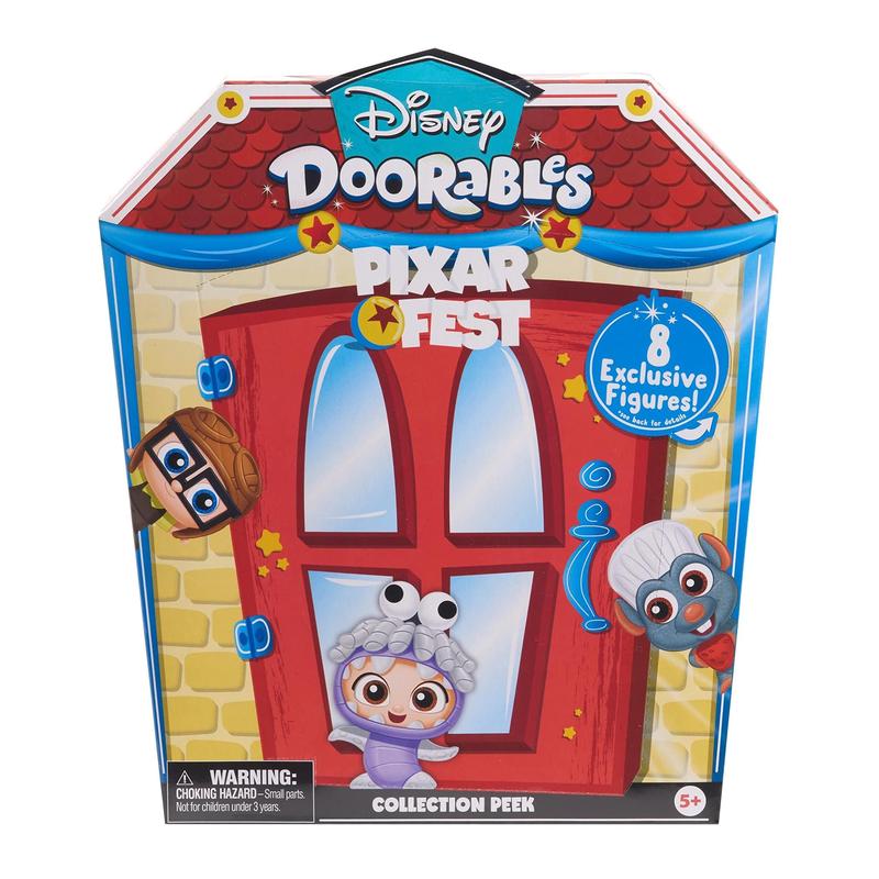Bonecos Disney Doorables Pixar Fest Just Play - 8 Bonecos (5+)